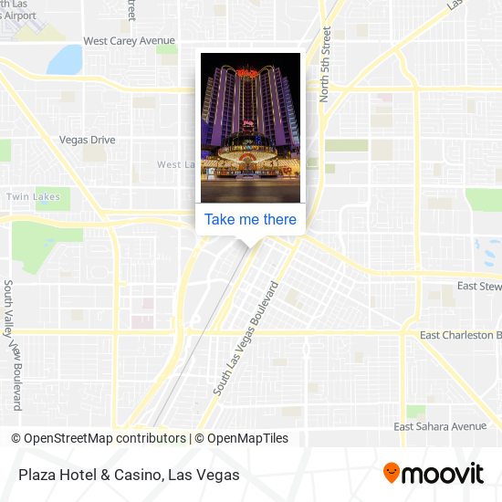 Mapa de Plaza Hotel & Casino