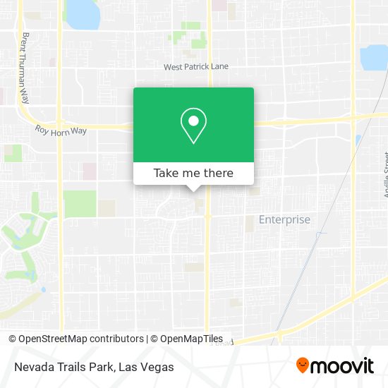 Mapa de Nevada Trails Park