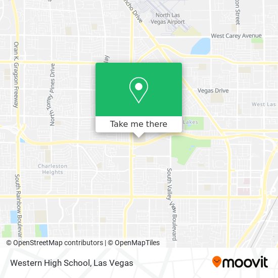 Mapa de Western High School