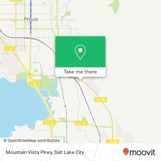 Mapa de Mountain Vista Pkwy