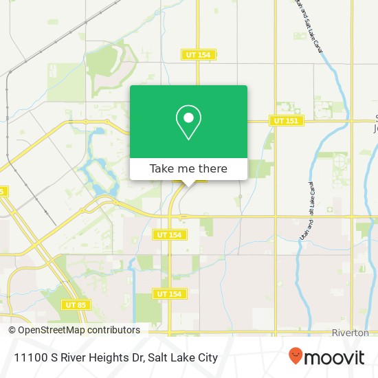 11100 S River Heights Dr map