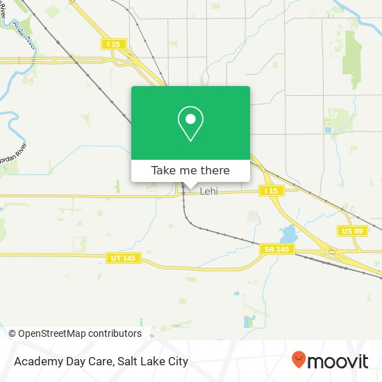 Academy Day Care map