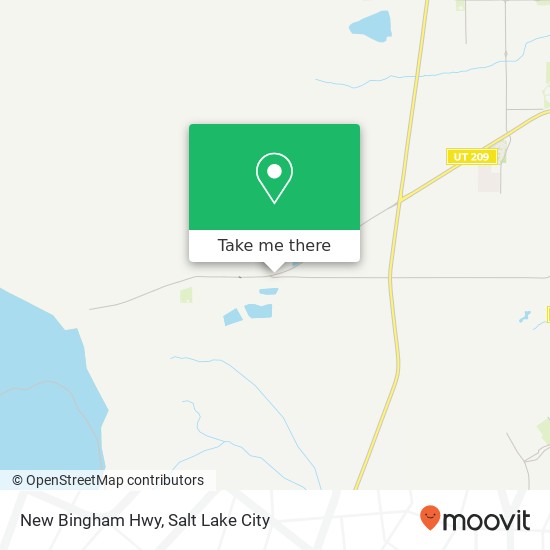 Mapa de New Bingham Hwy