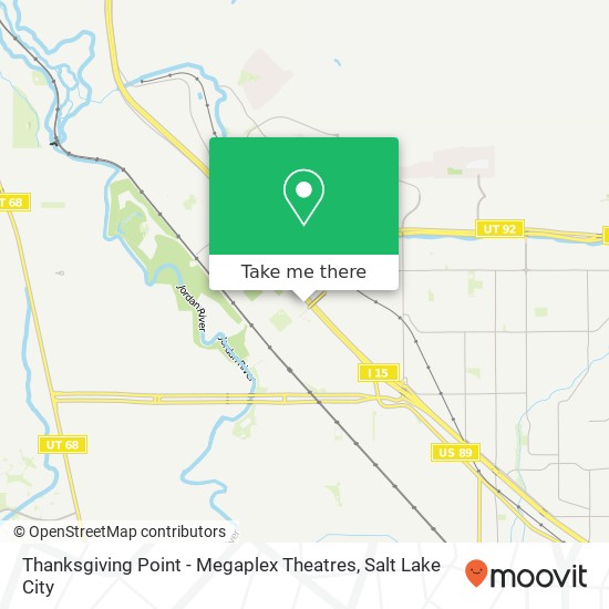 Thanksgiving Point - Megaplex Theatres map