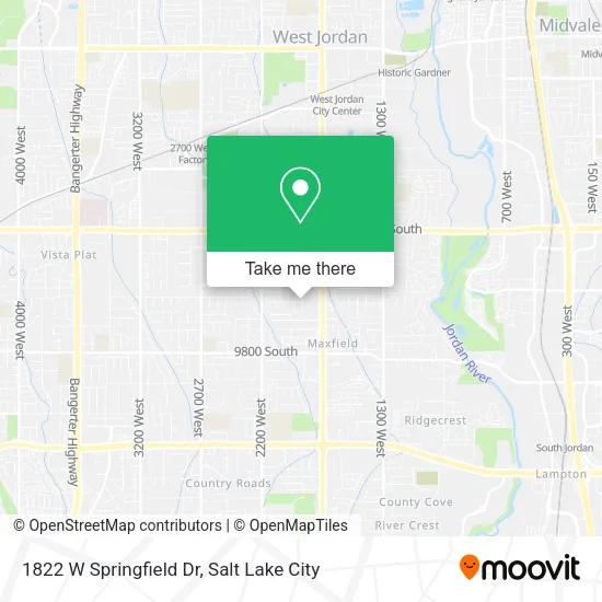 1822 W Springfield Dr map