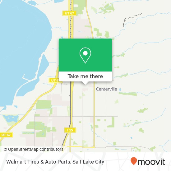 Mapa de Walmart Tires & Auto Parts