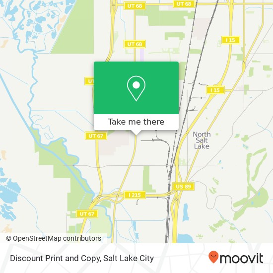 Discount Print and Copy map