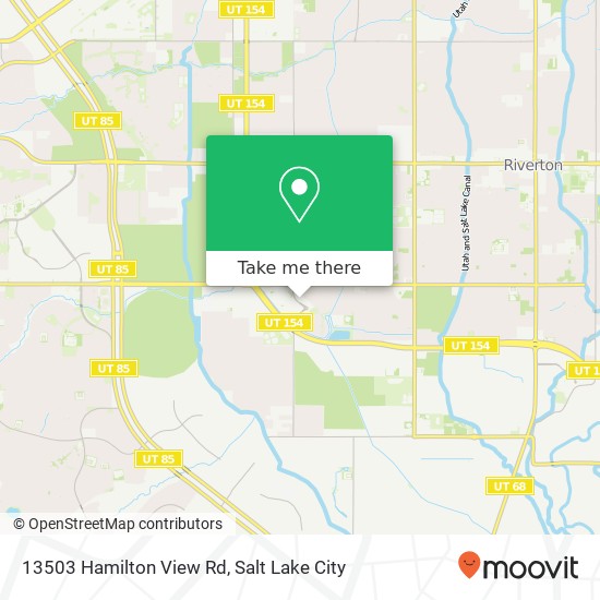 Mapa de 13503 Hamilton View Rd