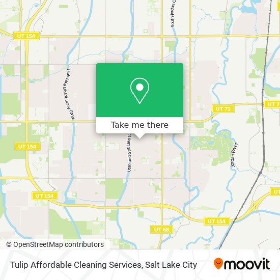 Tulip Affordable Cleaning Services map