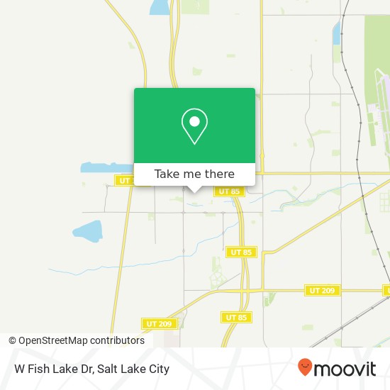 Mapa de W Fish Lake Dr