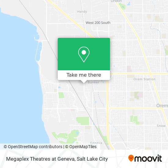Megaplex Theatres at Geneva map