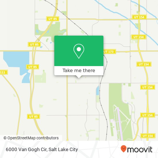 6000 Van Gogh Cir map