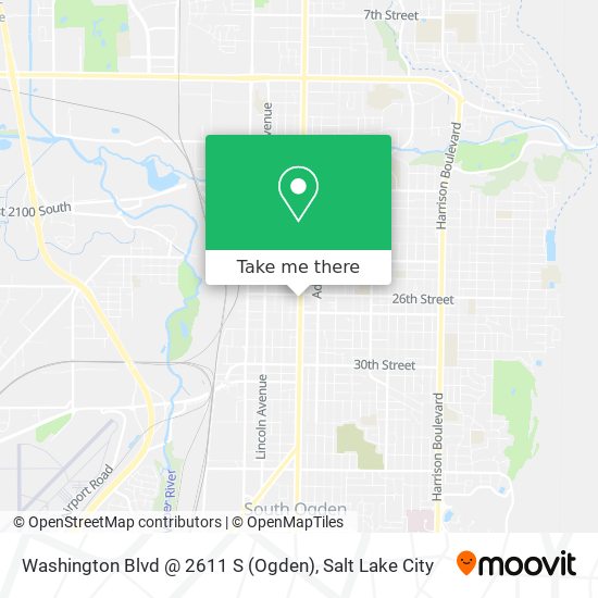 Washington Blvd @ 2611 S (Ogden) map