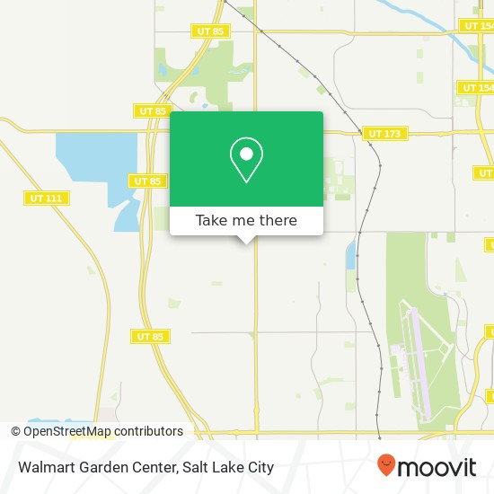 Walmart Garden Center map