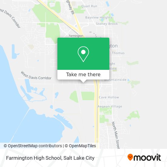 Farmington High School map