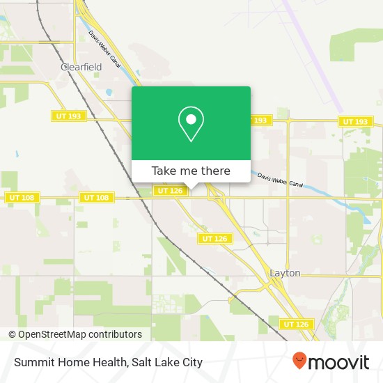 Summit Home Health map