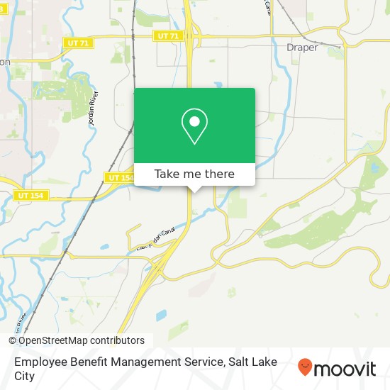 Employee Benefit Management Service map