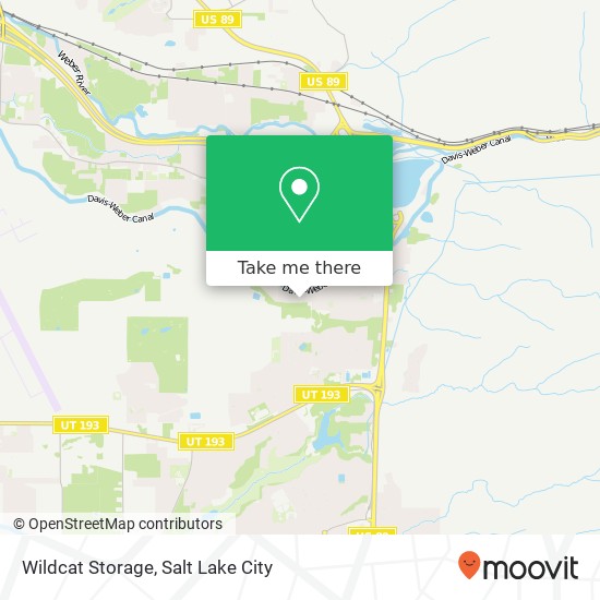 Mapa de Wildcat Storage