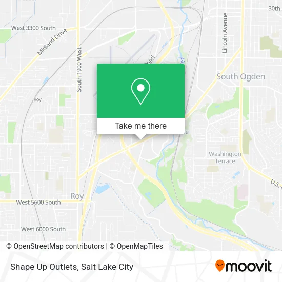 Mapa de Shape Up Outlets