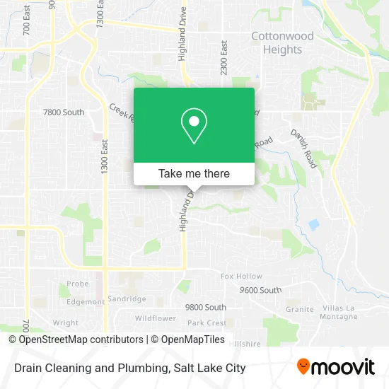 Drain Cleaning and Plumbing map