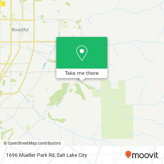 1696 Mueller Park Rd map