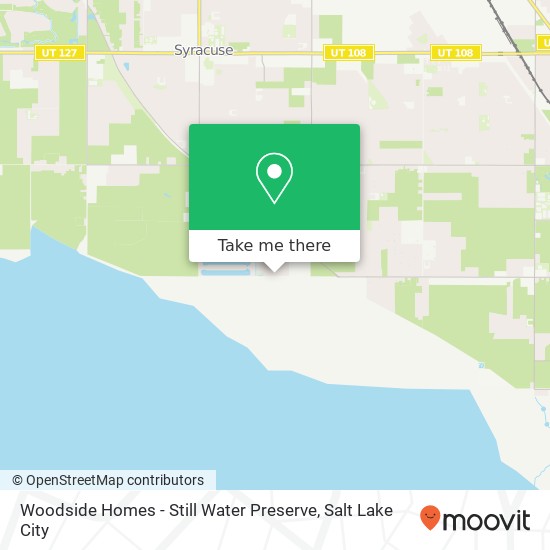 Mapa de Woodside Homes - Still Water Preserve