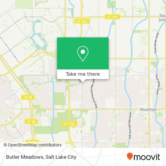 Butler Meadows map