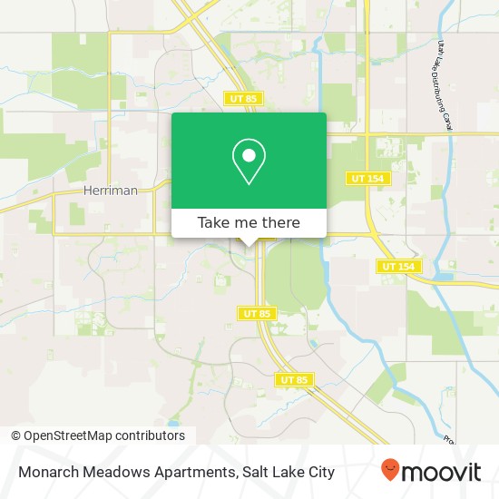 Mapa de Monarch Meadows Apartments