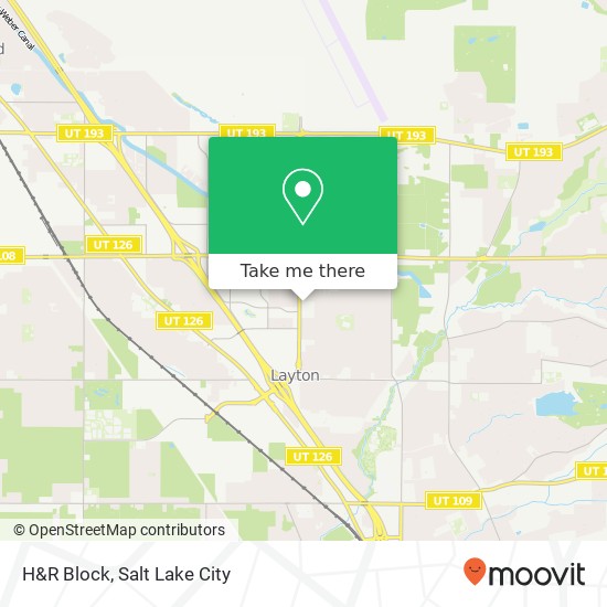 H&R Block map