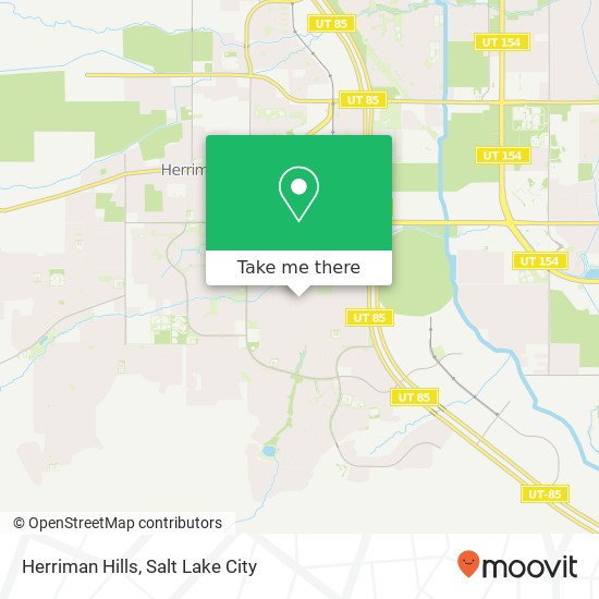 Herriman Hills map
