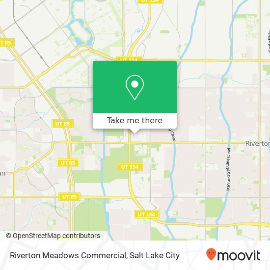Riverton Meadows Commercial map