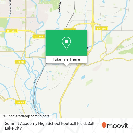 Mapa de Summit Academy High School Football Field
