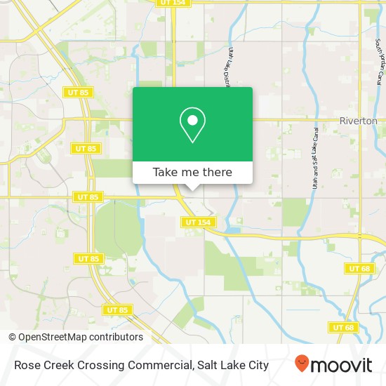 Mapa de Rose Creek Crossing Commercial