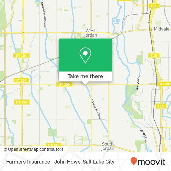 Farmers Insurance - John Howe map