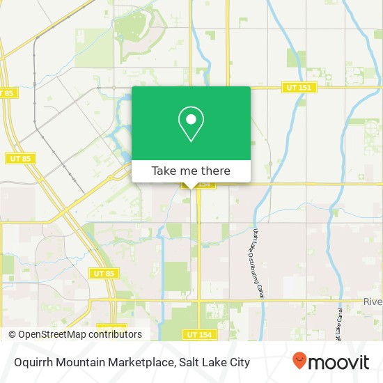 Oquirrh Mountain Marketplace map