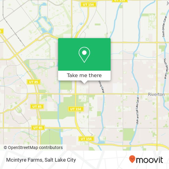 Mapa de Mcintyre Farms