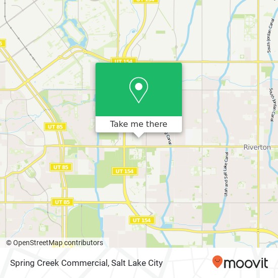 Mapa de Spring Creek Commercial