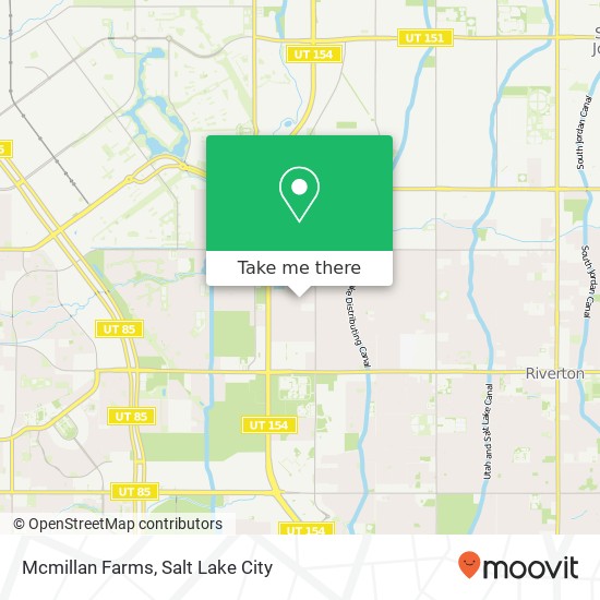 Mapa de Mcmillan Farms