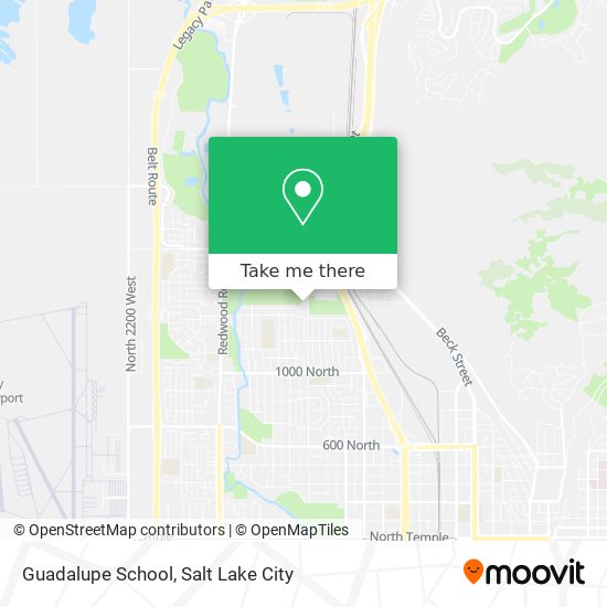 Guadalupe School map