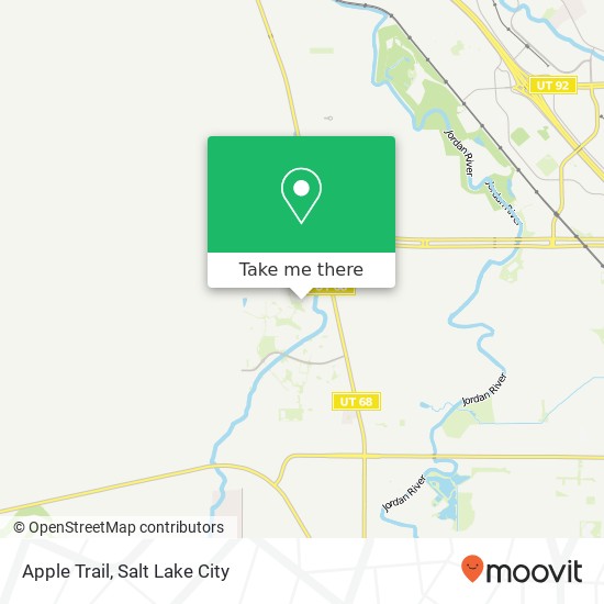 Apple Trail map