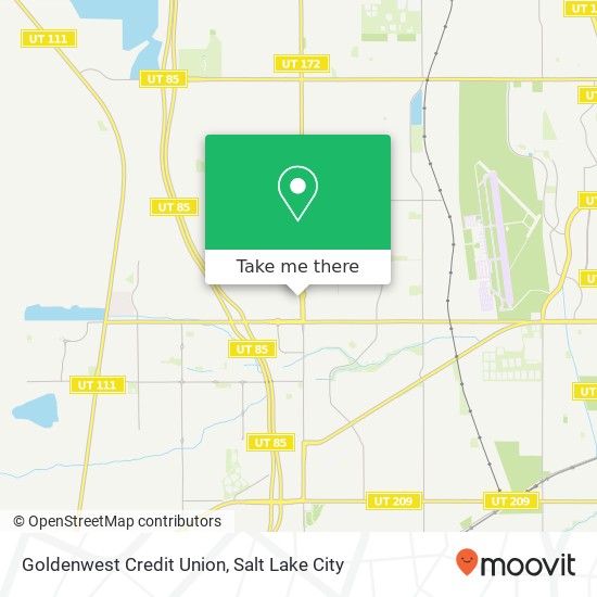 Goldenwest Credit Union map