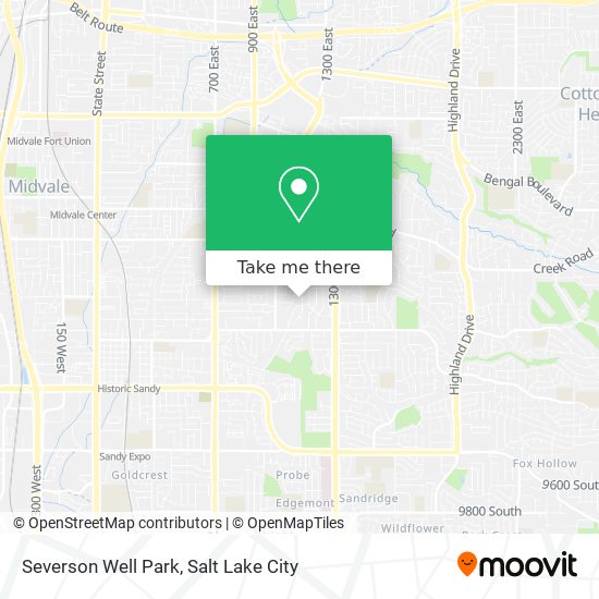 Severson Well Park map