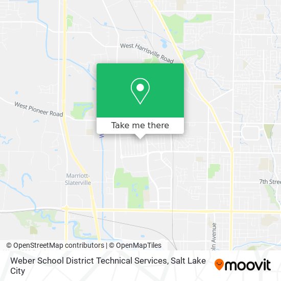Weber School District Technical Services map