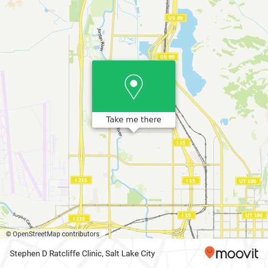 Mapa de Stephen D Ratcliffe Clinic