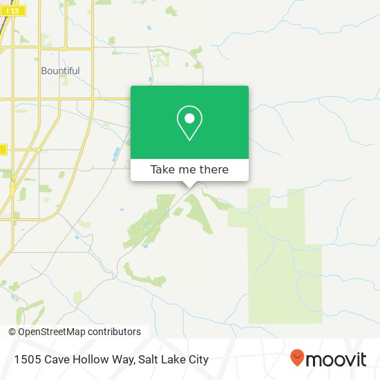 Mapa de 1505 Cave Hollow Way