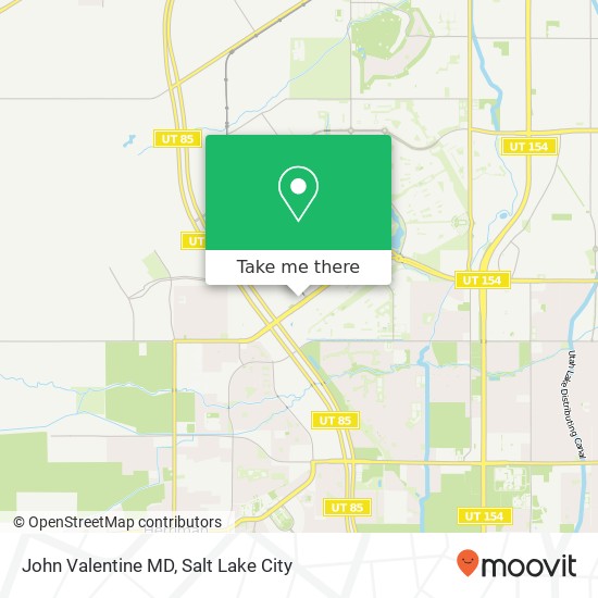 John Valentine MD map