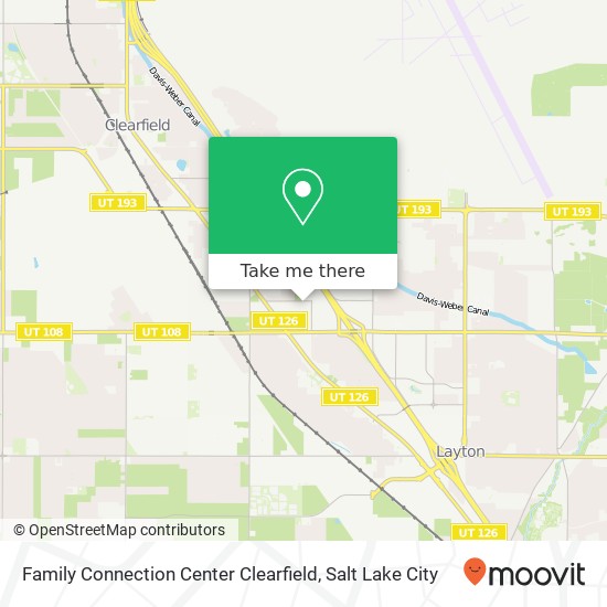 Mapa de Family Connection Center Clearfield