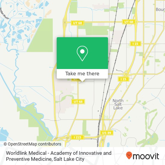 Worldlink Medical - Academy of Innovative and Preventive Medicine map