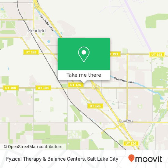 Fyzical Therapy & Balance Centers map