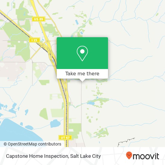 Mapa de Capstone Home Inspection